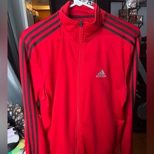 Adidas Women’s Red zip up jacket